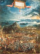 Albrecht Altdorfer Battle of Alexander at Issus oil painting reproduction